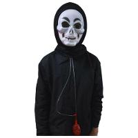 Máscara Caveira Com Sangue Para Fantasias Halloween - 6