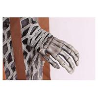 Boneco Bruxa Esqueleto Na Jaula Halloween Com Som E Luz - 6