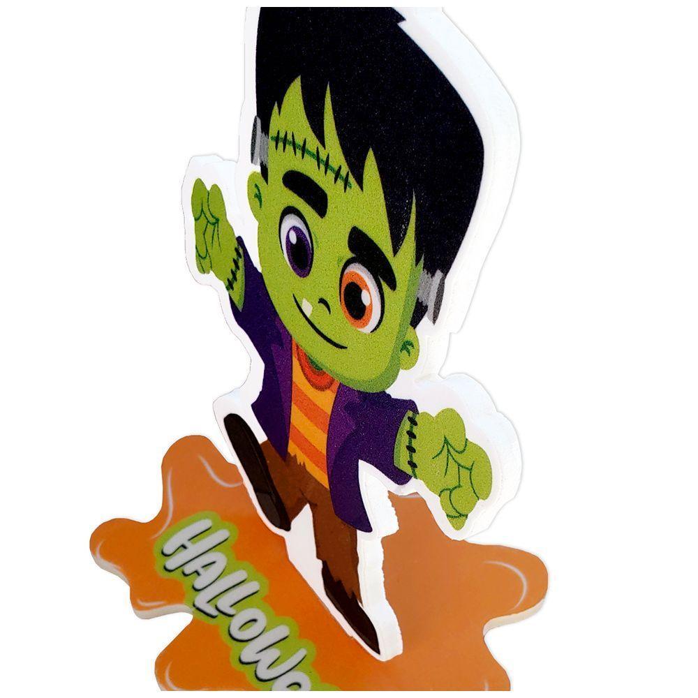 Enfeite De Mesa Halloween Frankenstein Eva - 17cm X 11cm - 3