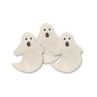 Enfeite Decorativo Halloween De Eva Com Glitter - 5 Unidades Modelo Abóbora Dark - 5