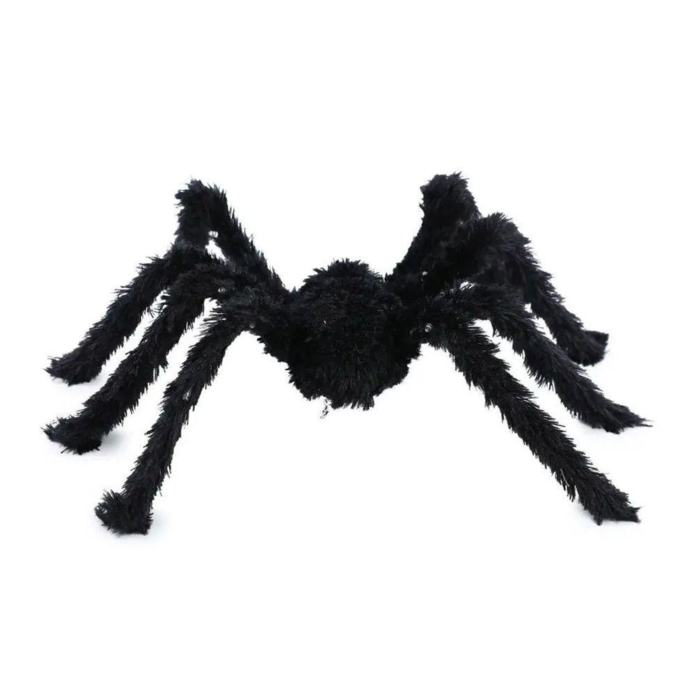 Decoração Halloween Aranha Cobalt De Veludo Com Luz - 2