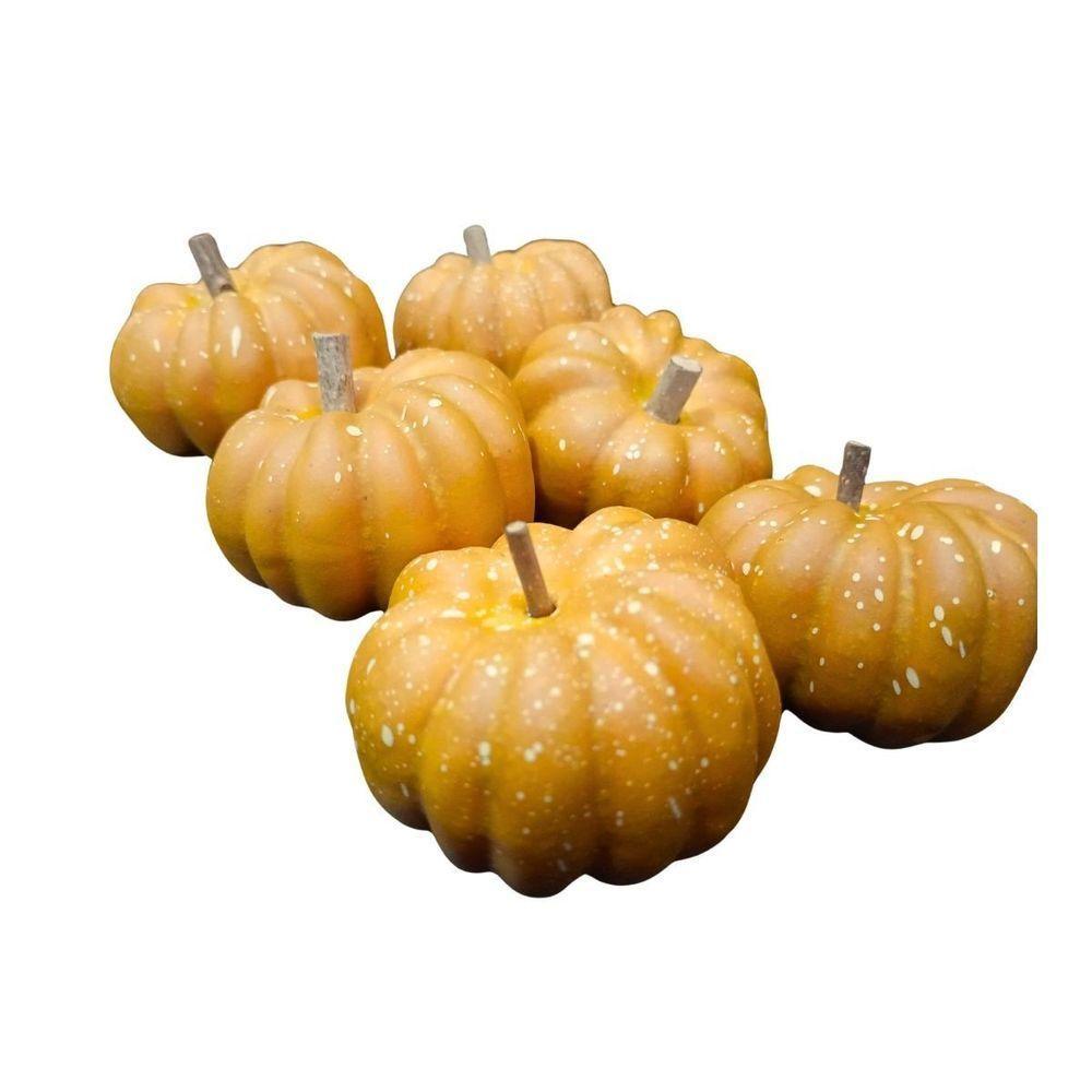 Decoração Halloween Abóbora Mini Sergipana - 6 Unidades - 3