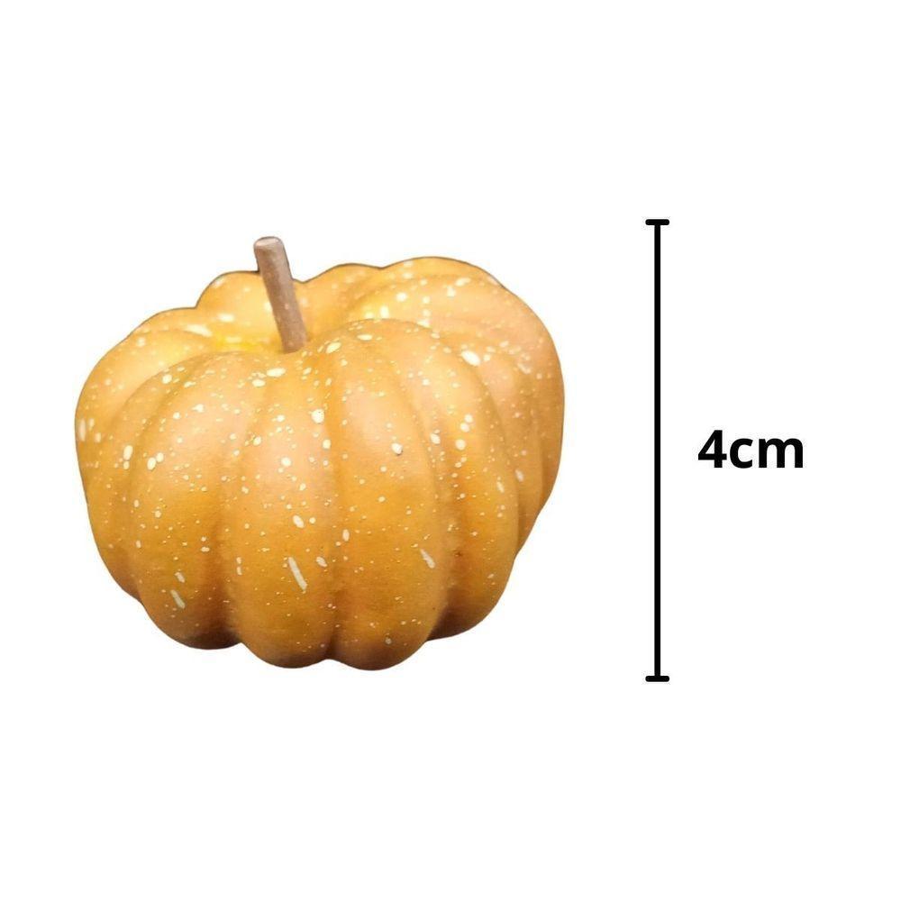 Decoração Halloween Abóbora Mini Sergipana - 6 Unidades - 4