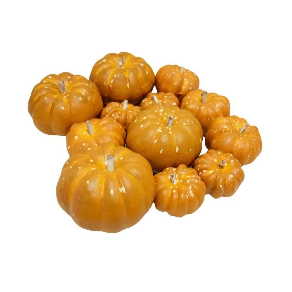 Decoração Halloween Abóbora Mini Maranhão - 12 Unidades - 2