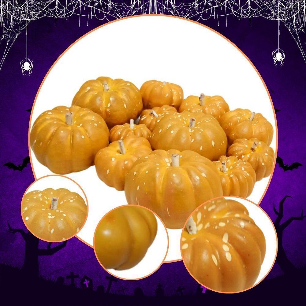 Decoração Halloween Abóbora Mini Maranhão - 12 Unidades - 3