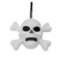 Colar De Halloween Caveira Pisca Pisca - 1 Unidade - 1