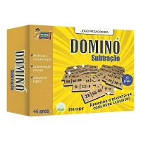 Jogo Pedagógico Dominó Subtração - 28 Peças - 1