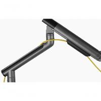 Suporte Para Monitor Até 32 Articulado Duplo Com 2 Saídas Usb Octoo Clipsmart-design- 2 Titanium - 4