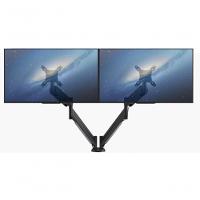 Suporte De Mesa Para Monitor Até 24 Articulado Duplo Com Regulagem Contínua De Altura Octoo Clipway-m2 Prateado - 4