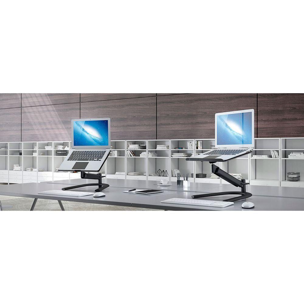 Suporte De Mesa Para Notebook Até 16 Com Regulagem Contínua De Altura Octoo Clipway-note Preto - 7