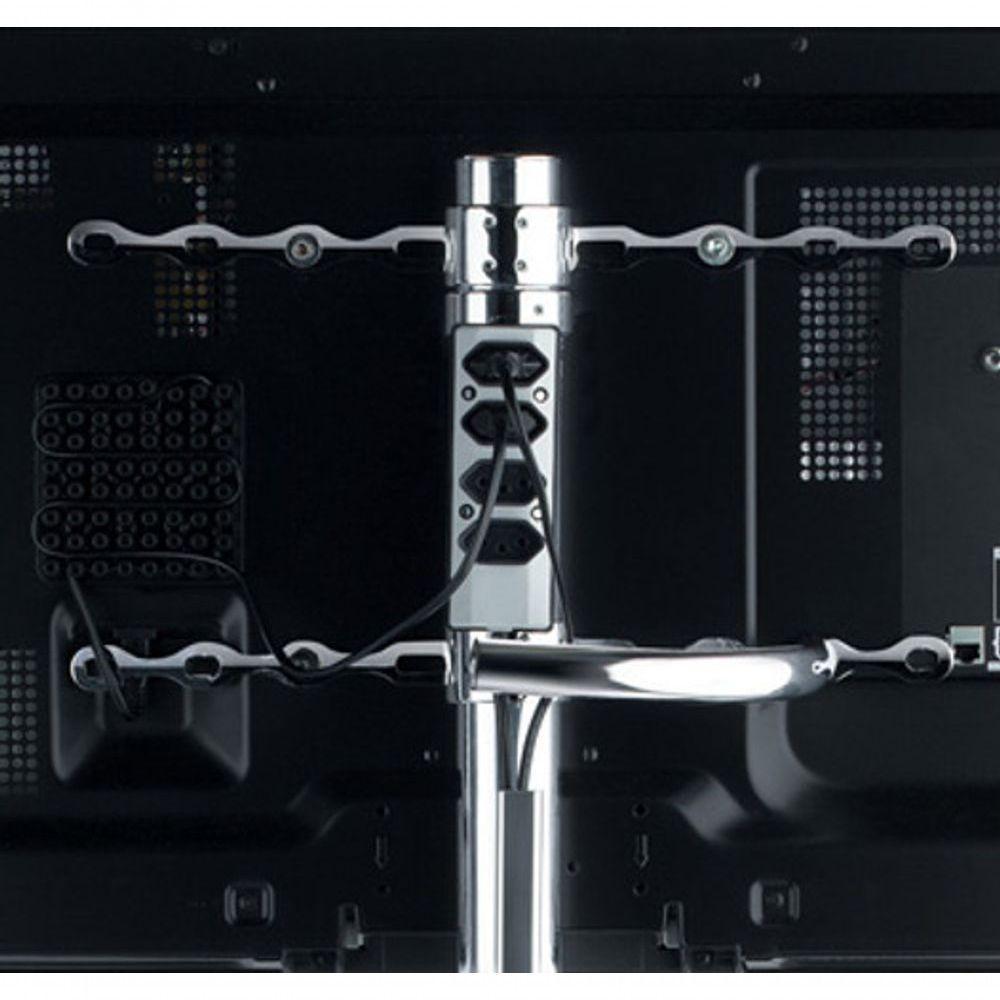 Suporte Móvel Para Vídeo Conferência Para Tv Até 65 E Acessórios Octoo Mooove Titanium - 3