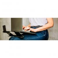 Suporte De Colo E Mesa Para Tablet E Notebook Até 15,6 Octoo L-comf Preto - 5
