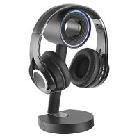 Suporte Para Headset Com Iluminac?a?o Rgb Octoo Game-headset Preto - 1