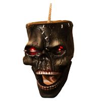 Crânio Decorativo Halloween Com Som E Movimento - 1