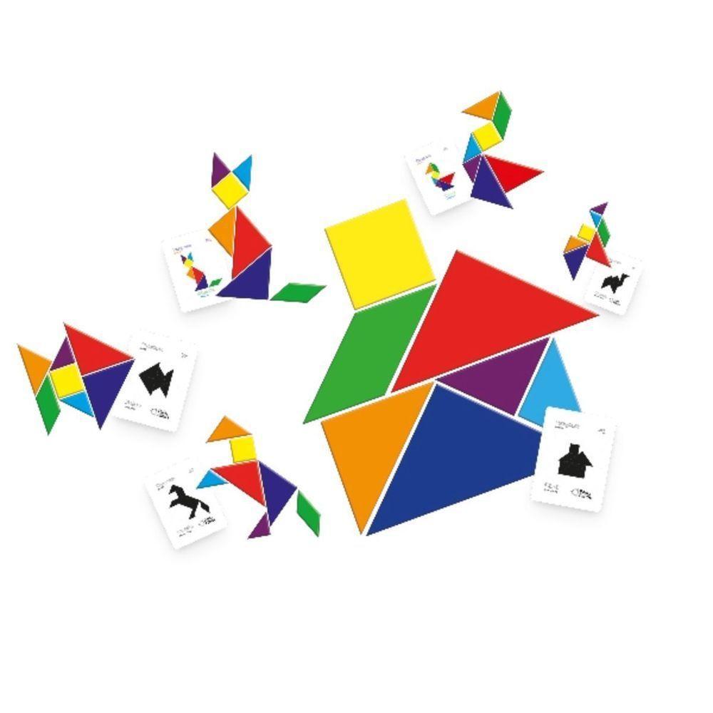 Jogo Pedagógico Tangram - Pais E Filhos - 3