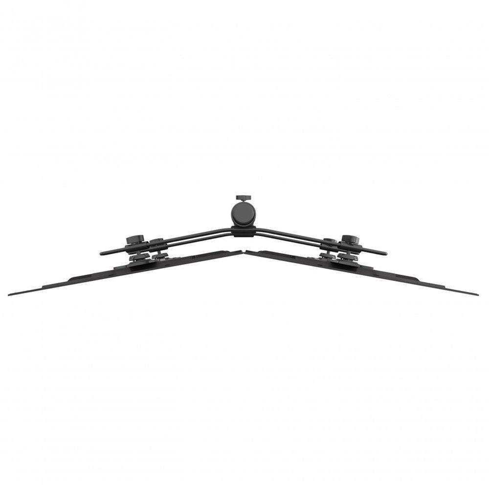 Suporte De Mesa Para 4 Monitores Até 24 Octoo Clipway-4 Titanium - 3