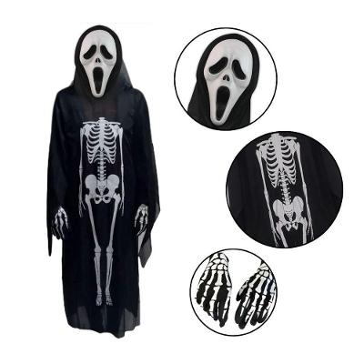 Kit Fantasia Pânico Halloween - Adulta