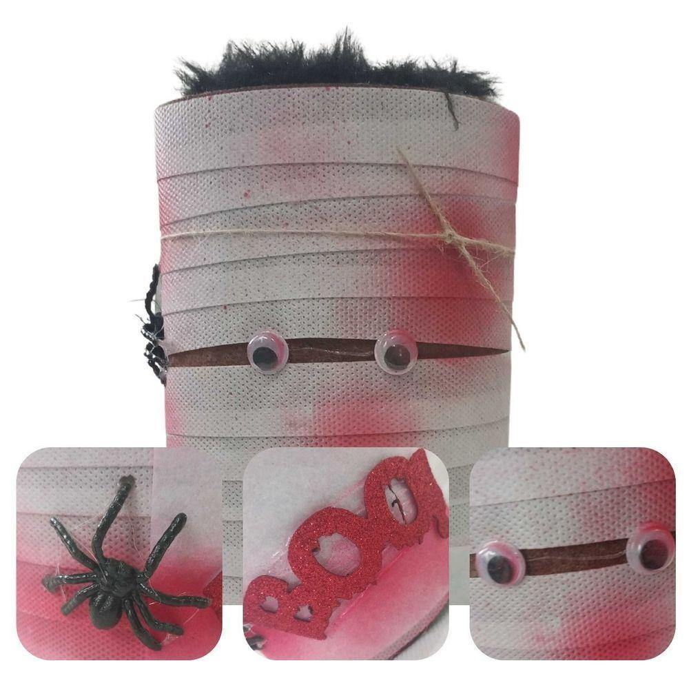 Tubo De Múmia Para Decoração Halloween - 1 Unidade - 2