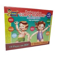 Jogo Pedagógico Conhecendo O Corpo Humano - 19 Peças - 1