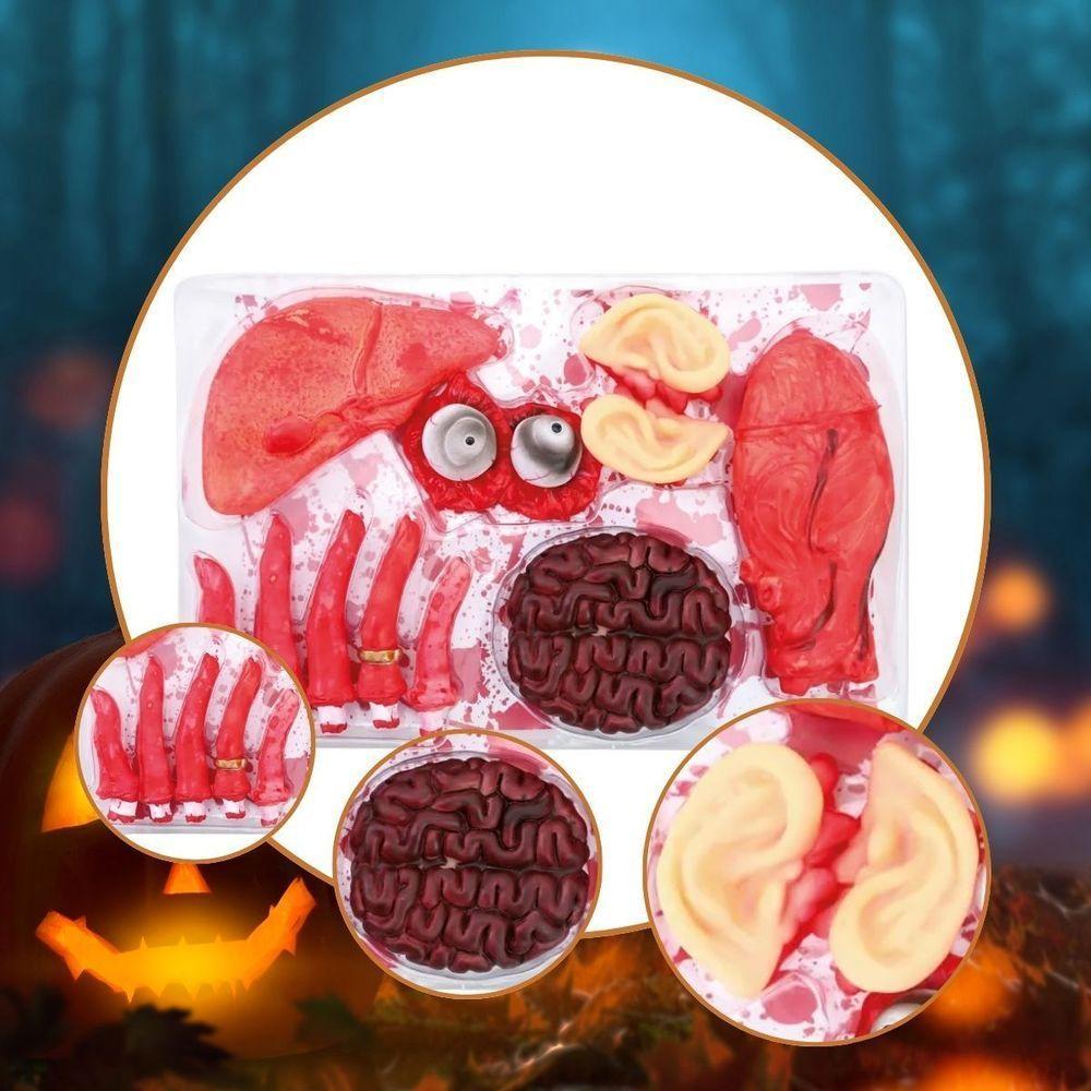 Decoração Halloween órgãos Com Sangue - 12 Itens - 3