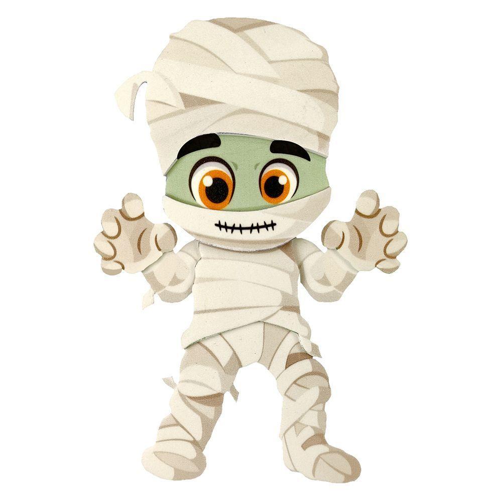 Enfeite De Mesa Halloween Múmia Eva - 17cm X 11cm - 1