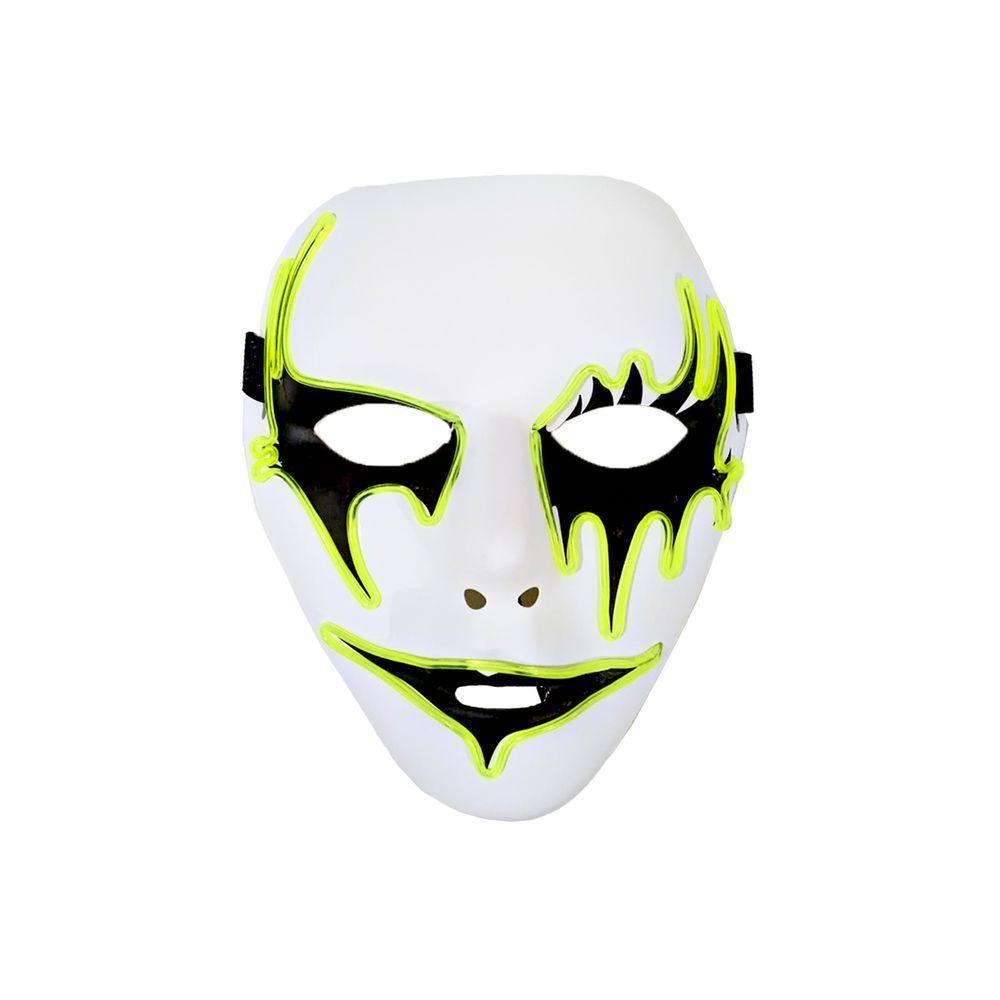 Máscara Halloween Dama Com Luz De Led - 4