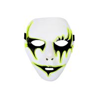 Máscara Halloween Dama Com Luz De Led