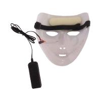 Máscara Halloween Dama Com Luz De Led - 5