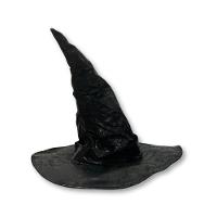 Chapéu De Bruxa Preto Com Fecho Luxo Halloween - 2