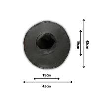 Chapéu De Bruxa Preto Com Fecho Luxo Halloween - 5