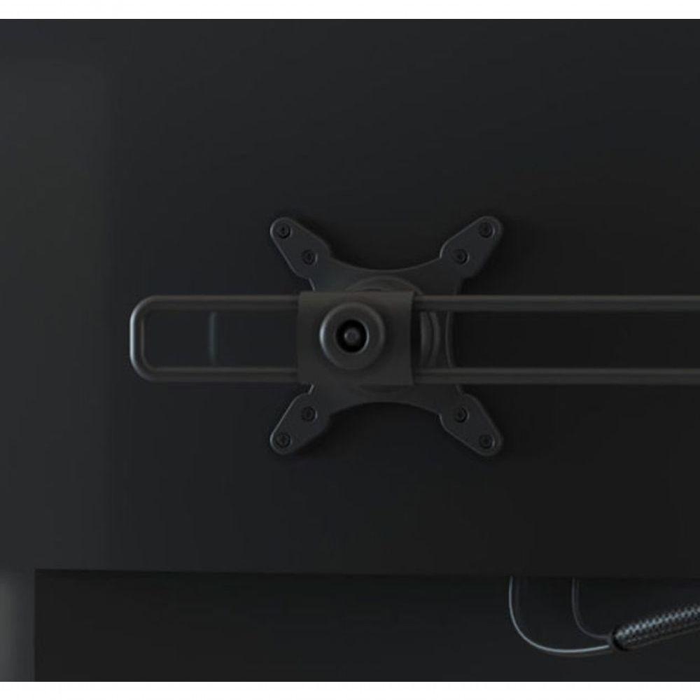 Suporte De Mesa Para 4 Monitores Até 24 Octoo Clipway-4 Prateado - 3