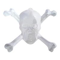 Caveira Com Véu Preto Para Decoração - 3