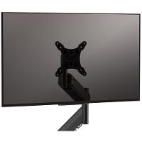 Suporte De Mesa Para Monitor Até 24 Articulado Com Regulagem Contínua De Altura Octoo Clipway-m1 Preto - 4