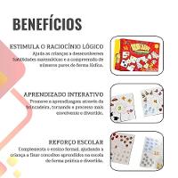 Jogo Pedagógico Brincando E Aprendendo Números Pares - 1 Un - 3