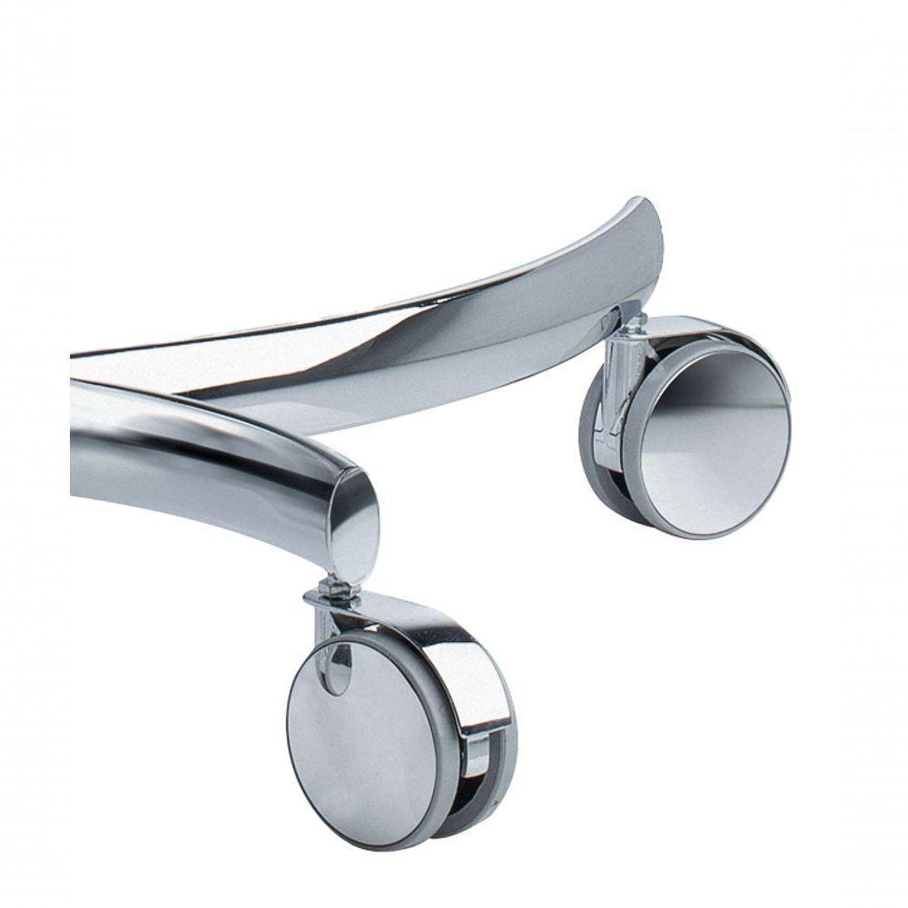 Suporte Móvel Para Vídeo Conferência Para Tv Até 65 E Acessórios Octoo Mooove Prateado - 7