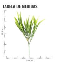 Flor Artificial Capim Com 7 Galhos - 40cm