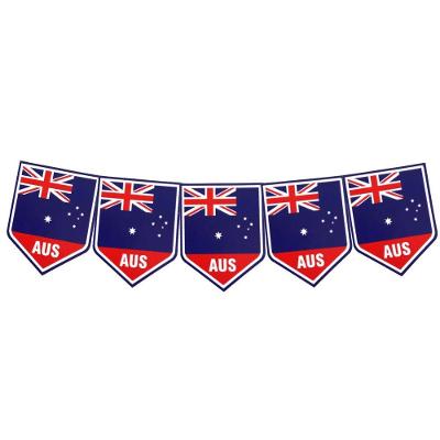 Faixa Decorativa Bandeirinhas Austrália - 8m X 18cm