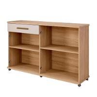 Balcão De Cozinha Campinas 4 Portas 1 Gaveta Cinamomo Off White - 5