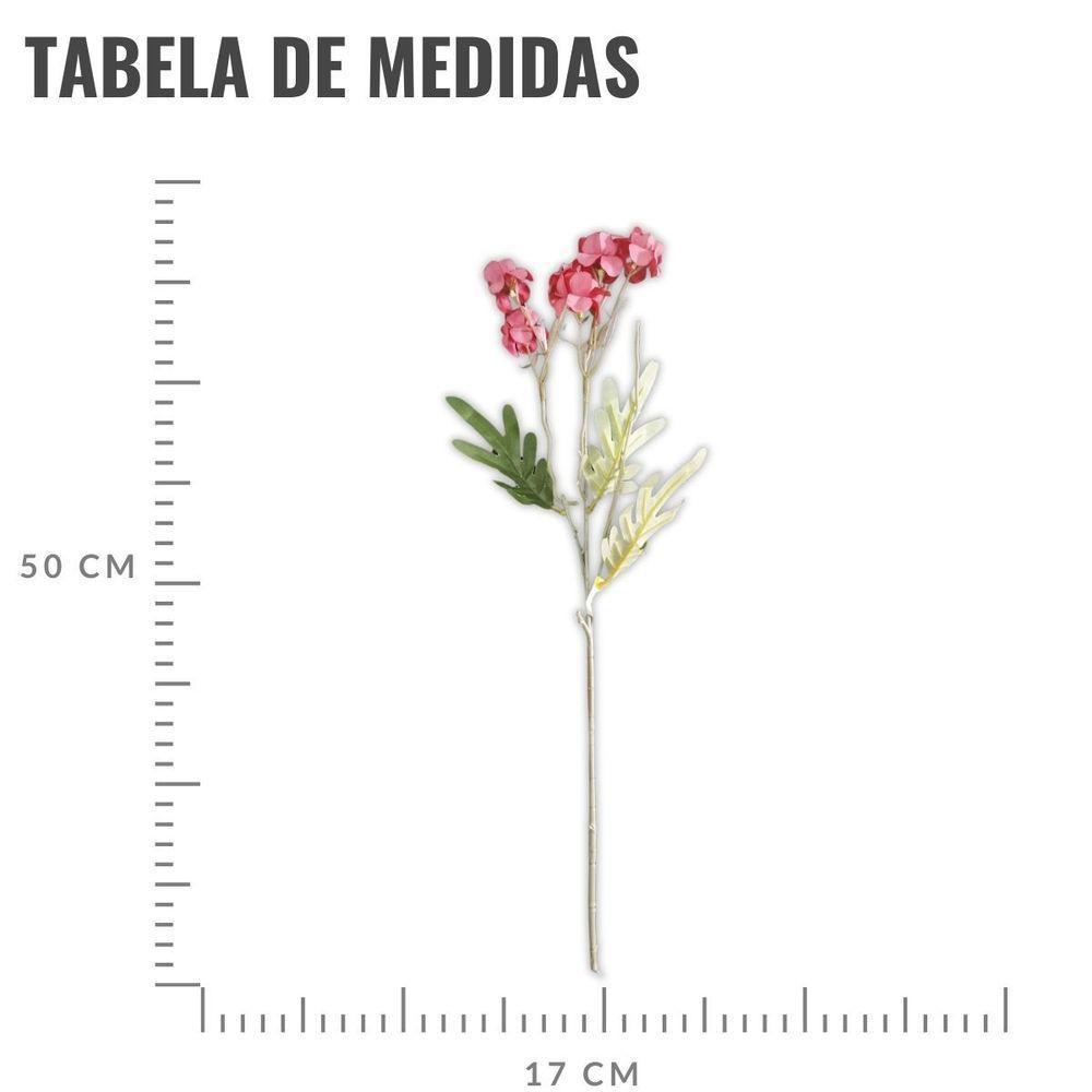 Flor Artificial Haste Crisântemos - 50cm - 4