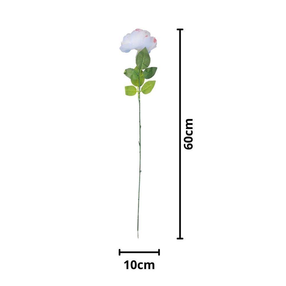 Decoração Halloween Flor Sangrenta Olho Caveira - 1 Un - 5