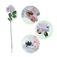 Decoração Halloween Flor Sangrenta Olho Caveira - 1 Un - 2