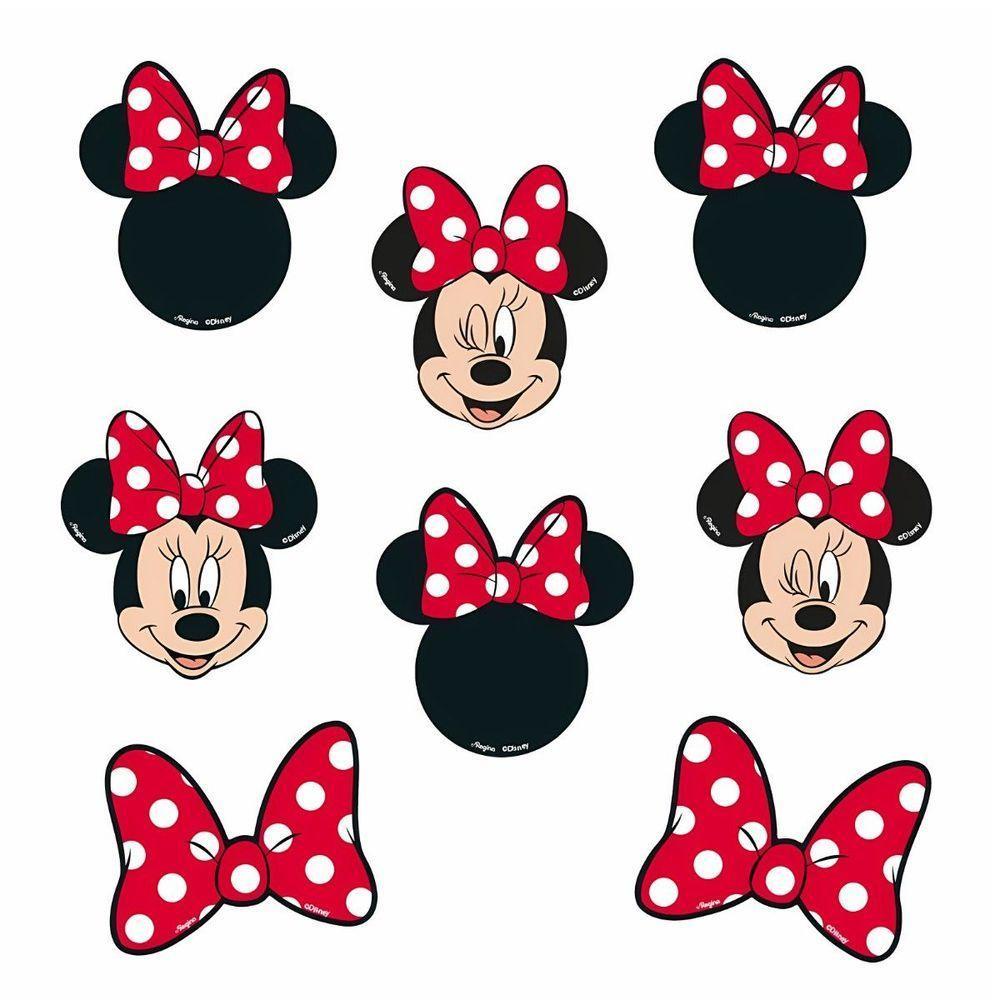 Picks Minnie Mouse Decorativo - 08 Unidades - 3