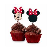 Picks Minnie Mouse Decorativo - 08 Unidades - 1