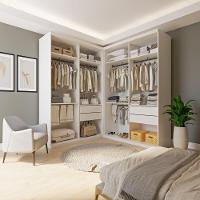 Closet Júlia Duo Com 4 Gavetas Minastex Branco - 2