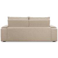 Sofá Retrátil Reclinável 3 Lugares Sala De Estar 230cm Hilst F04 Linho Bege - Lyam Decor - 3