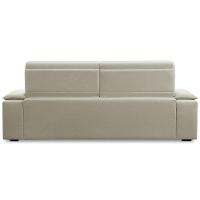 Sofá Retrátil Reclinável 3 Lugares Sala De Estar 215cm Bilac F04 Linho Bege - Lyam Decor - 6