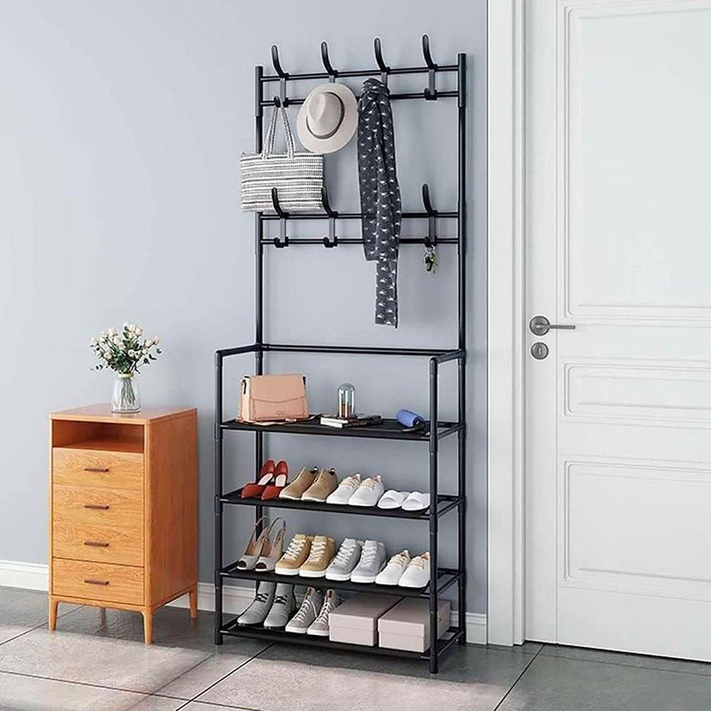 Sapateira Arara 4 Andares Multifuncional Desmontável - 5