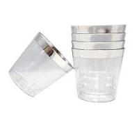 Mini Copo Descartável Cristal - 25ml - 2