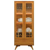 Cristaleira Adega Reflecta 2 Portas De Vidro C- Led - Mavaular Naturalle - 2