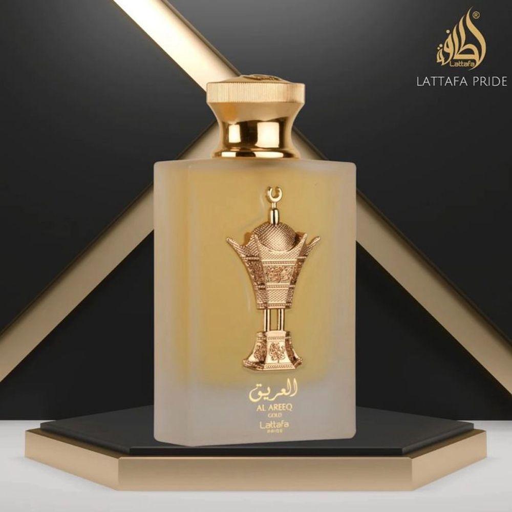 Perfume Al Areeq Gold Lattafa Edp Unissex 100ml - 4